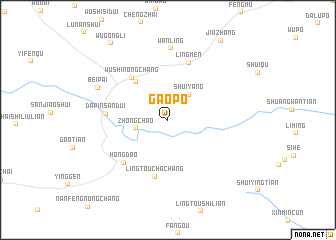 map of Gaopo