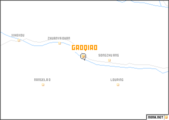 map of Gaoqiao