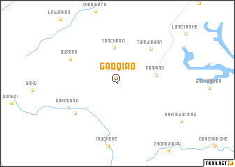 map of Gaoqiao