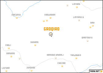 map of Gaoqiao