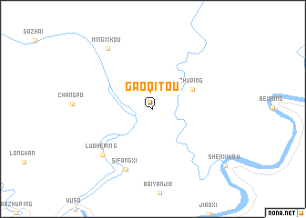 map of Gaoqitou