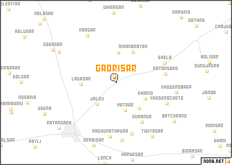 map of Gaorisar