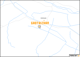 map of Gaotaizhan
