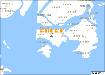 map of Gaotangdao