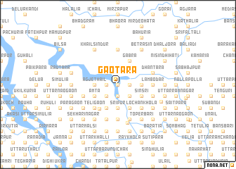 map of Gāotāra