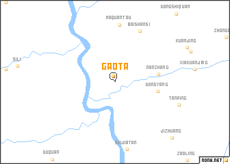 map of Gaota