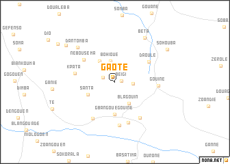 map of Gaotè