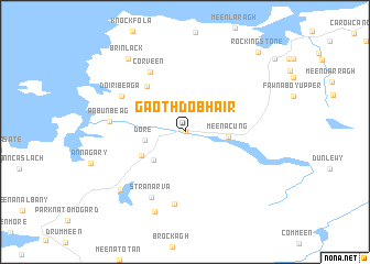 map of Gaoth Dobhair