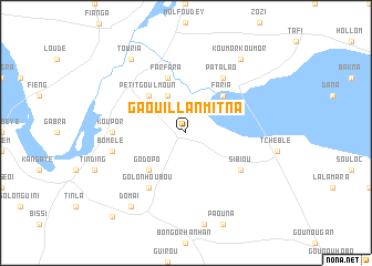 map of Gaouillan Mitna