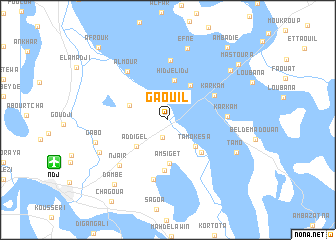 map of Gaouil