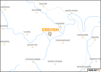 map of Gaoxishi
