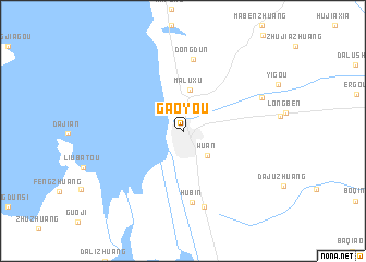 map of Gaoyou