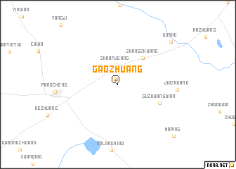 map of Gaozhuang