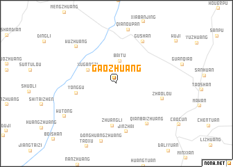 map of Gaozhuang