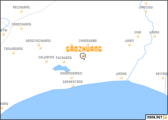 map of Gaozhuang