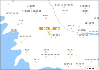 map of Gaozhuang