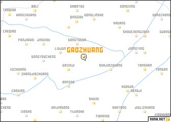 map of Gaozhuang