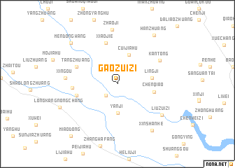 map of Gaozuizi