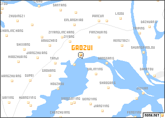 map of Gaozui