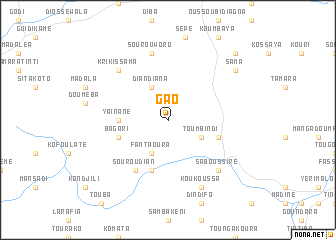 map of Gao