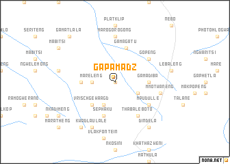 map of Ga-Pamadz