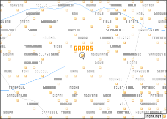 map of Gapas