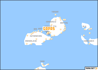 map of Gapas