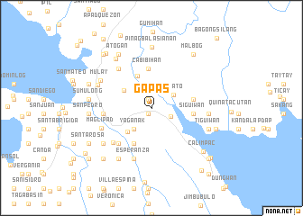 map of Gapas