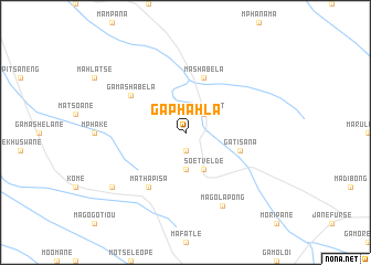 map of Ga-Phahla