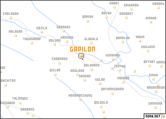 map of Gāpīlon