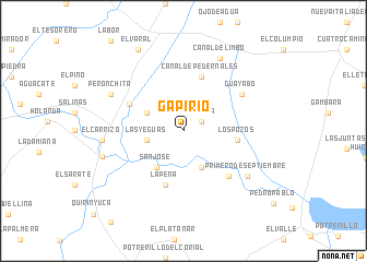 map of Gapirio