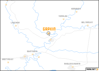 map of Gapkin