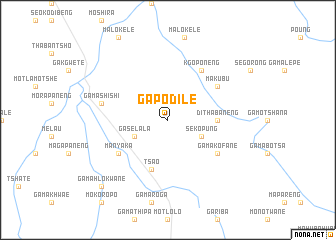 map of Ga-Podile