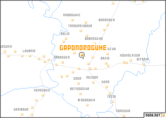 map of Gaponoroguhé