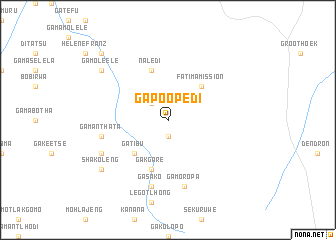 map of Ga-Poopedi