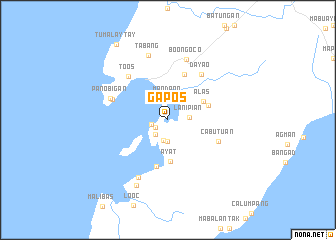 map of Gapos