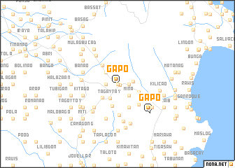 map of Gapo