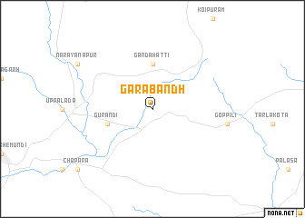 map of Gārabandh