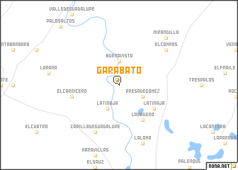 map of Garabato