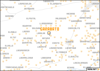 map of Garabato