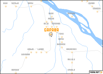 map of Garaba