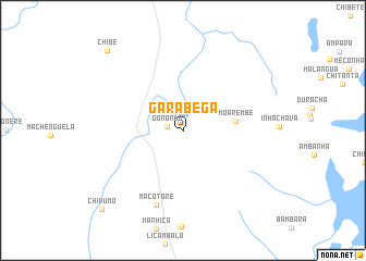 map of Garabéga