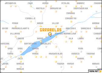 map of Garabelos