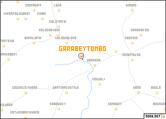 map of Garabey Tombo