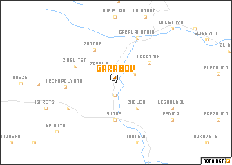 map of Gara Bov