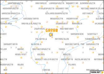 map of Garáb