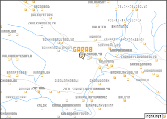 map of Garāb