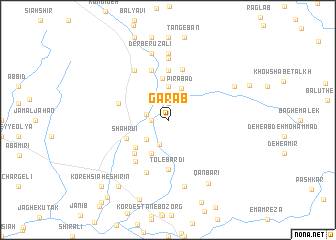 map of Garāb