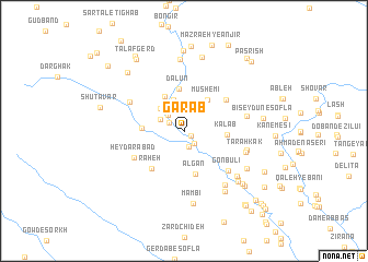 map of Garāb