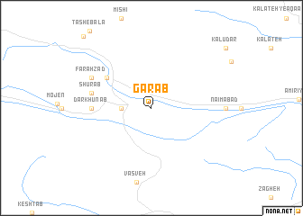 map of Garāb